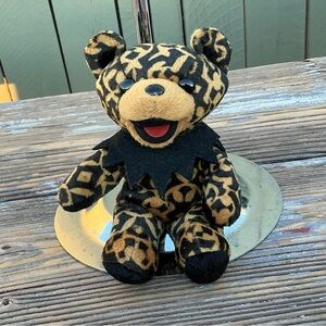 VINTAGE 2000 Grateful Dead “Dark Hollow” Bean Bear Collectible